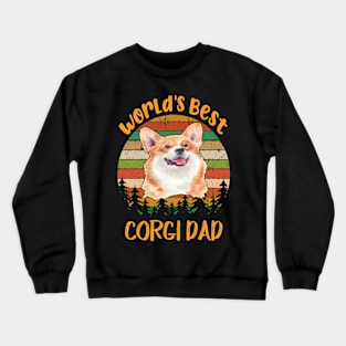 World'S Best Corgi Dad (291) Crewneck Sweatshirt